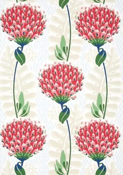 Thibaut Ceylon Tiverton Red 8.23x68.58
