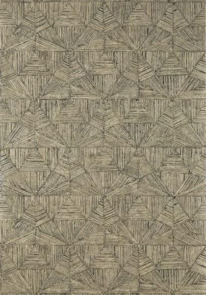Thibaut Modern Resource 2 Crystalla Metallic Pewter On Black 8.23x68.58