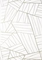 Thibaut Modern Resource 2 Jordan Metallic Pewter On White 8.23м x 68.58см поверхность матовая