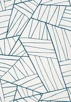 Thibaut Modern Resource 2 Jordan Navy On White 8.23м x 68.58см поверхность матовая