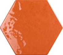 Плитка Tonalite Exabright Esagona Arancio 15.3x17.5 см, поверхность глянец