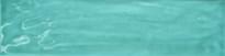 Плитка Tonalite Joyful Turquoise 10x40 см, поверхность глянец