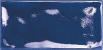 Плитка Tonalite Krakle Blu 7.5x15 см, поверхность глянец