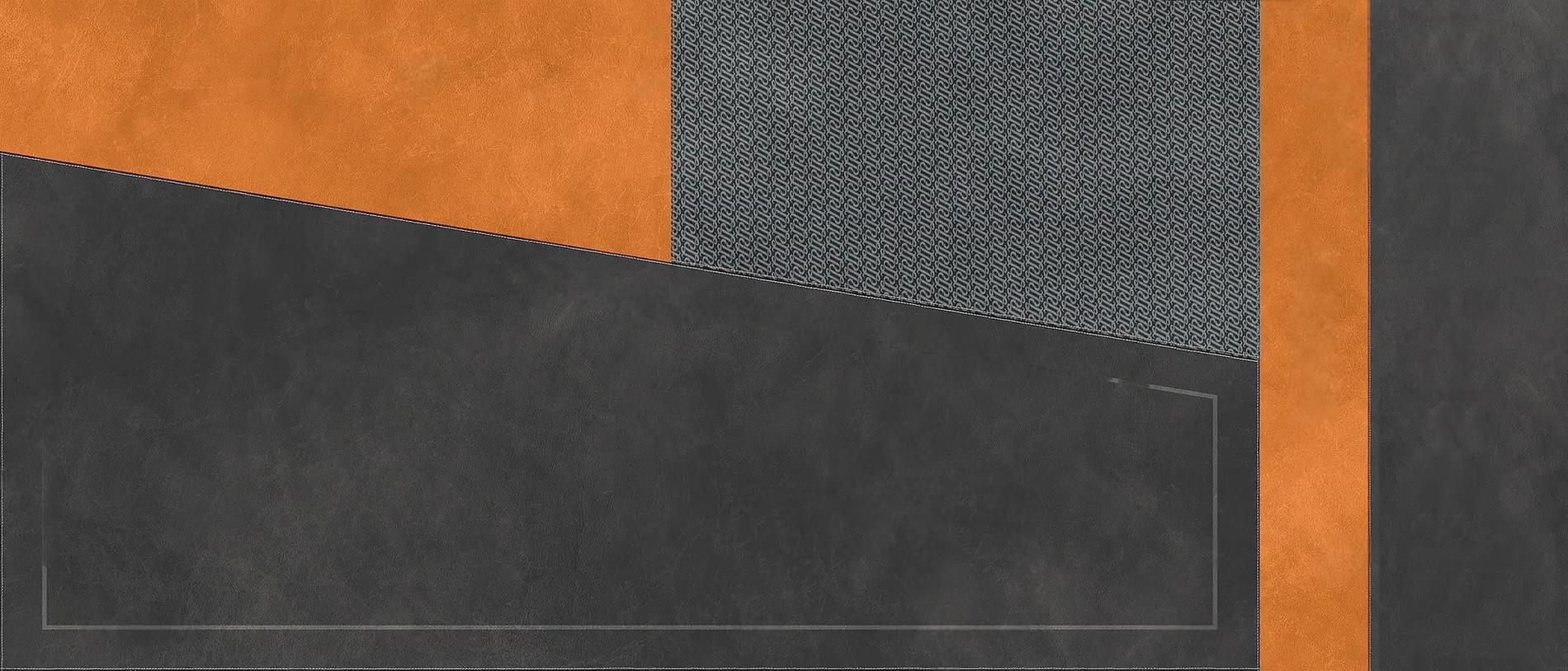Tonino Lamborghini Korium Anthracite Orange Diagonal A 120x280 см поверхность матовая