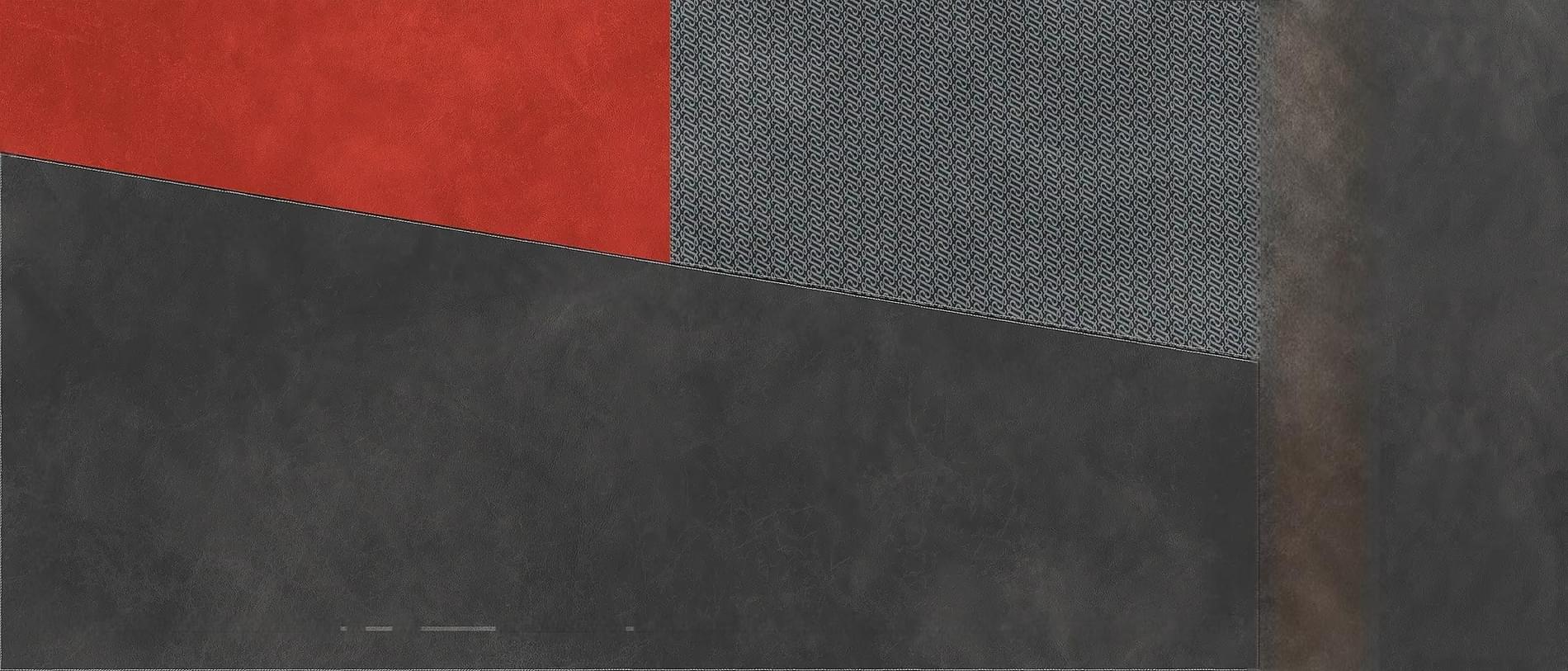 Tonino Lamborghini Korium Anthracite Red Diagonal A 120x280 см поверхность матовая