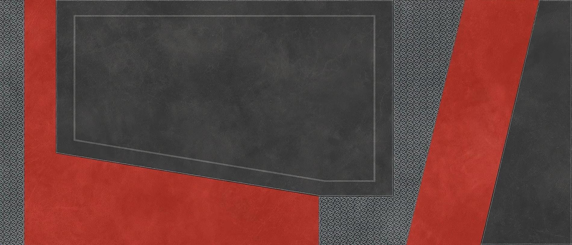 Tonino Lamborghini Korium Anthracite Red Diagonal C 120x280 см поверхность матовая
