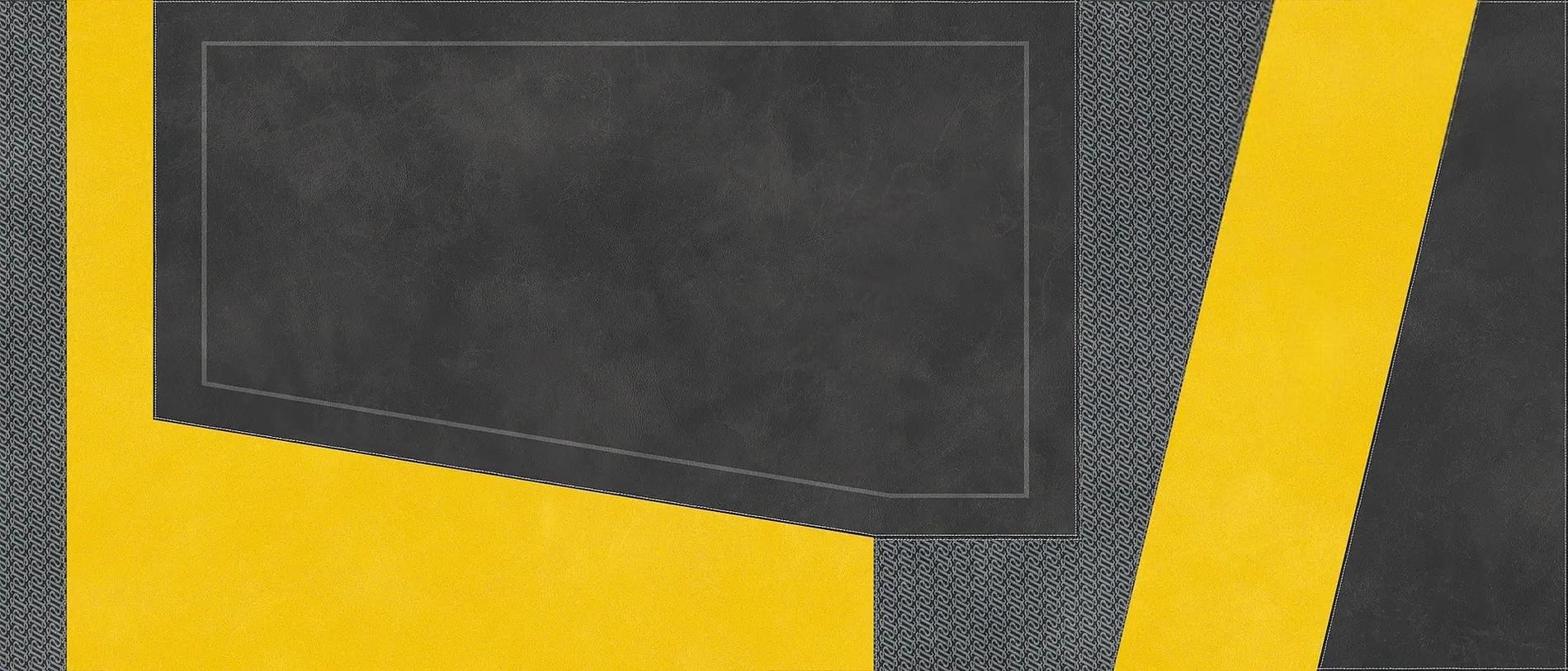 Tonino Lamborghini Korium Anthracite Yellow Diagonal C 120x280 см поверхность матовая
