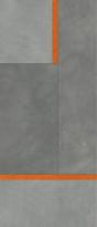 Tonino Lamborghini Korium Grey Orange Square Logo 120x280 см поверхность матовая