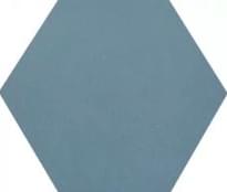 Плитка TopCer Базовая Плитка Blue Cobalt Hex 10x10 см, поверхность матовая