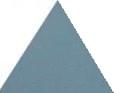 Плитка TopCer Базовая Плитка Blue Cobalt Triangle 5x5.7 см, поверхность матовая