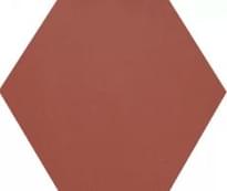 Плитка TopCer Базовая Плитка Brick-Red Hex 10x10 см, поверхность матовая