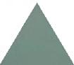 Плитка TopCer Базовая Плитка Dark Green Triangle 5x5.7 см, поверхность матовая