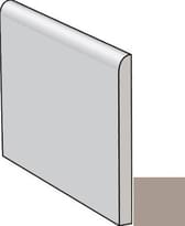 Плитка TopCer Базовая Плитка Light Grey-Brown Bnc Corner 9.6x9.6 см, поверхность матовая
