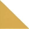 Плитка TopCer Базовая Плитка Ochre Yellow Triangle 2.5x2.5 см, поверхность матовая