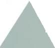 Плитка TopCer Базовая Плитка Turquoise Triangle 5x5.7 см, поверхность матовая