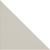 Плитка TopCer Базовая Плитка White Triangle 2.5x2.5 см, поверхность матовая