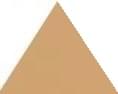 Плитка TopCer Базовая Плитка Yellow Triangle 5x5.7 см, поверхность матовая