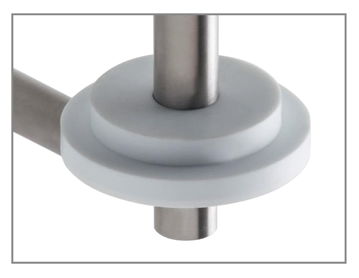 Плитка Treemme 22mm Вставка из кориана для артикула 8326. белый матовый  поверхность матовая