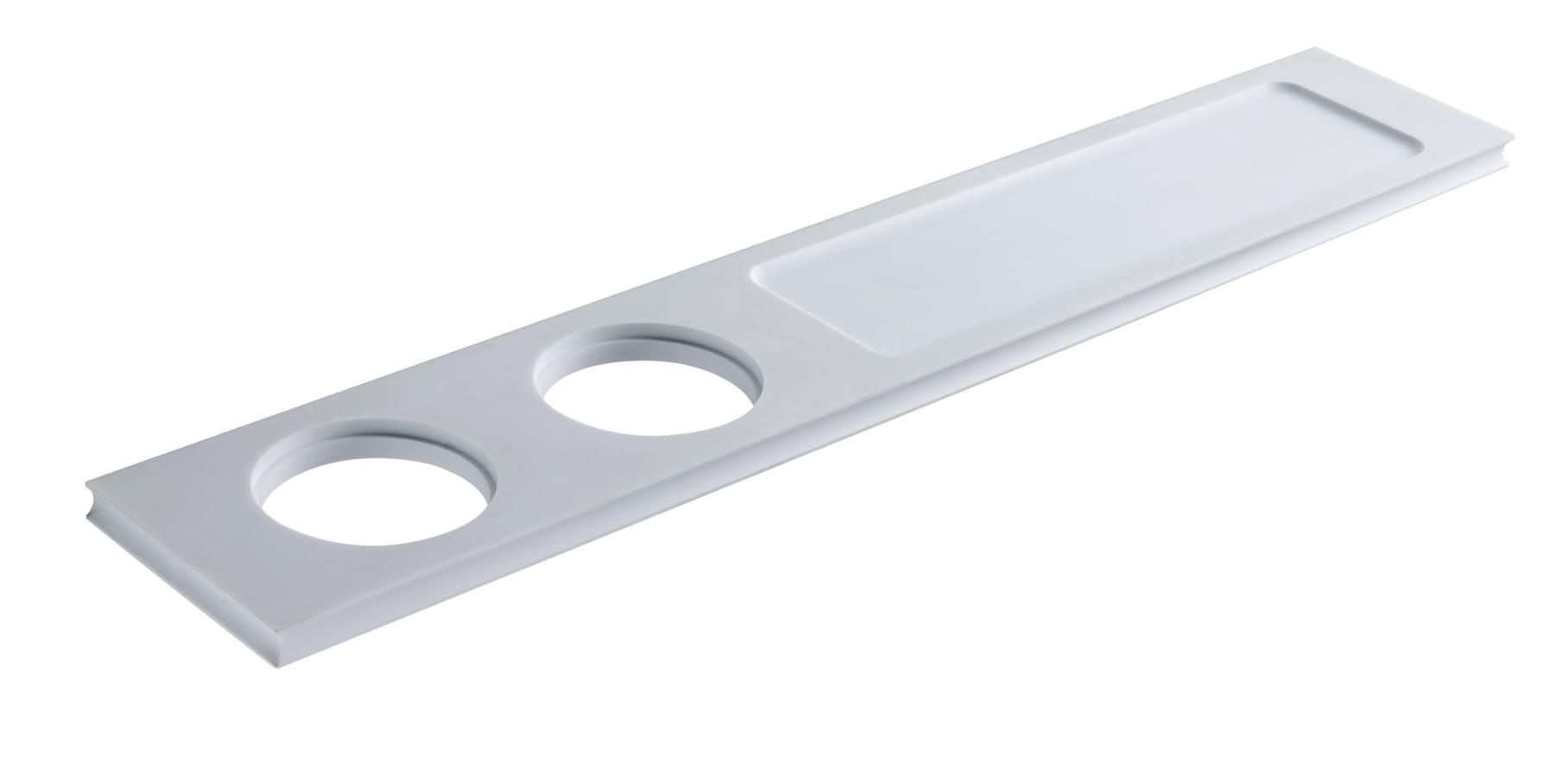 Плитка Treemme 22mm Вставка из кориана для артикула 8374 белый матовый  поверхность матовая