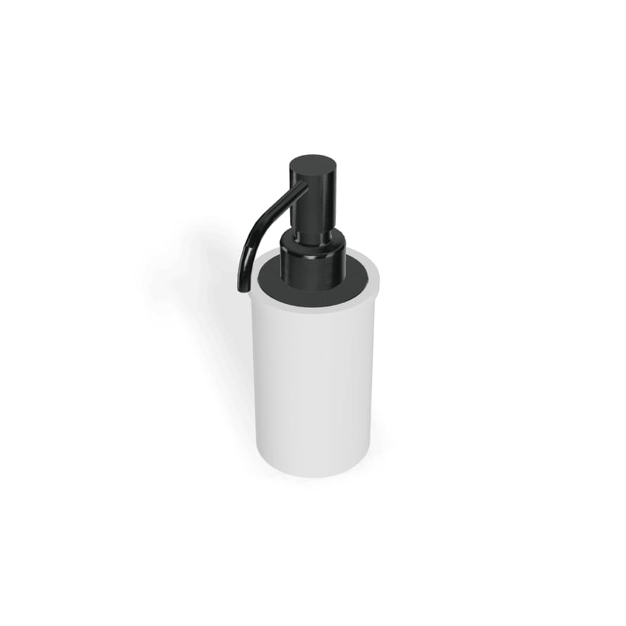 Плитка Treemme 22mm Дозатор для жидкого мыла оружейная сталь  поверхность брашированная