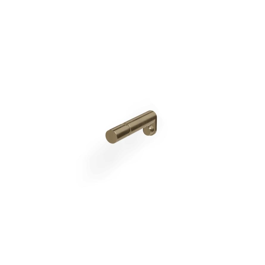 Плитка Treemme 22mm Крючок золото брашированное  поверхность брашированная