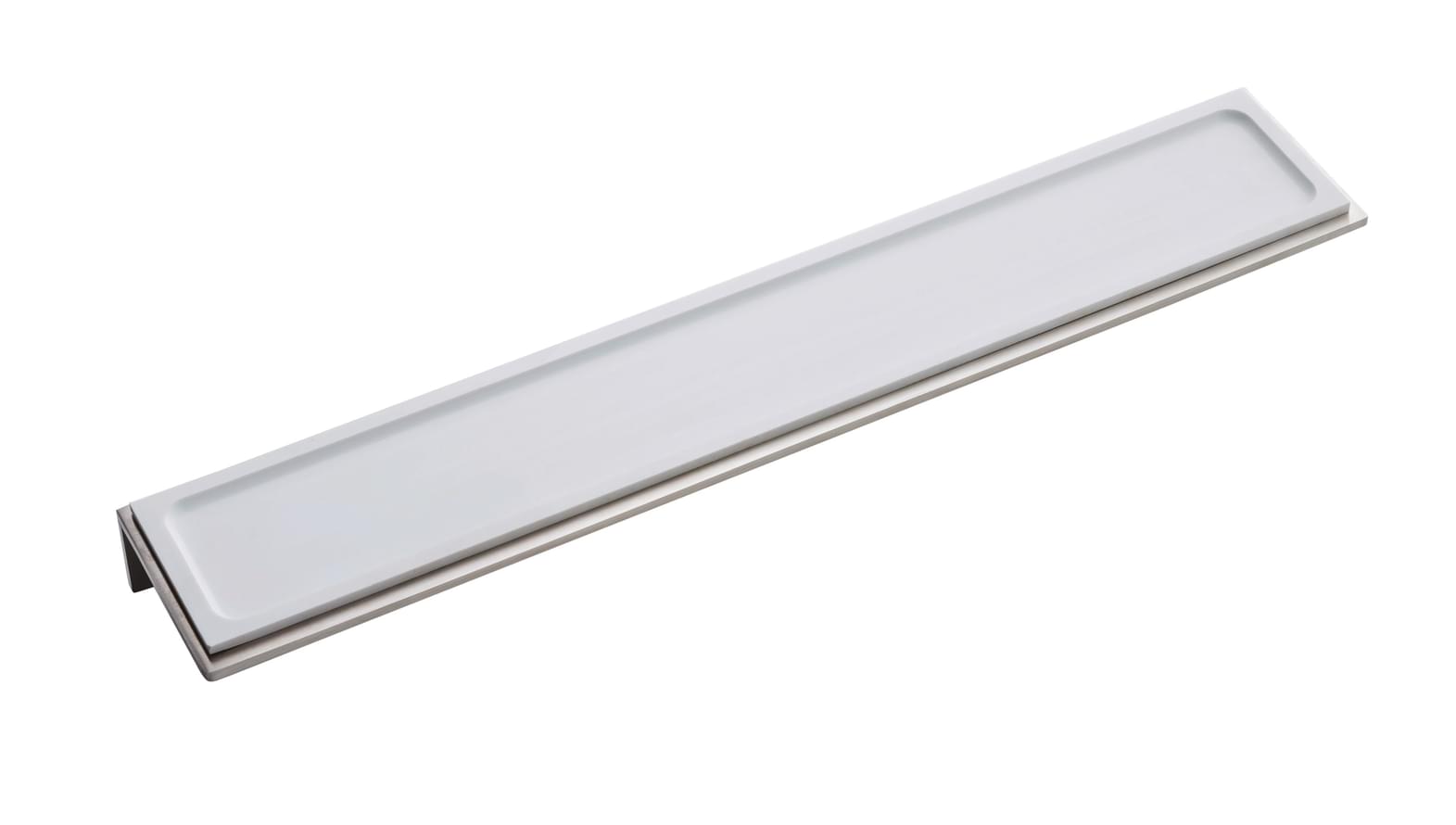 Плитка Treemme 22mm Полка 49.2 см нержавеющая сталь  поверхность брашированная
