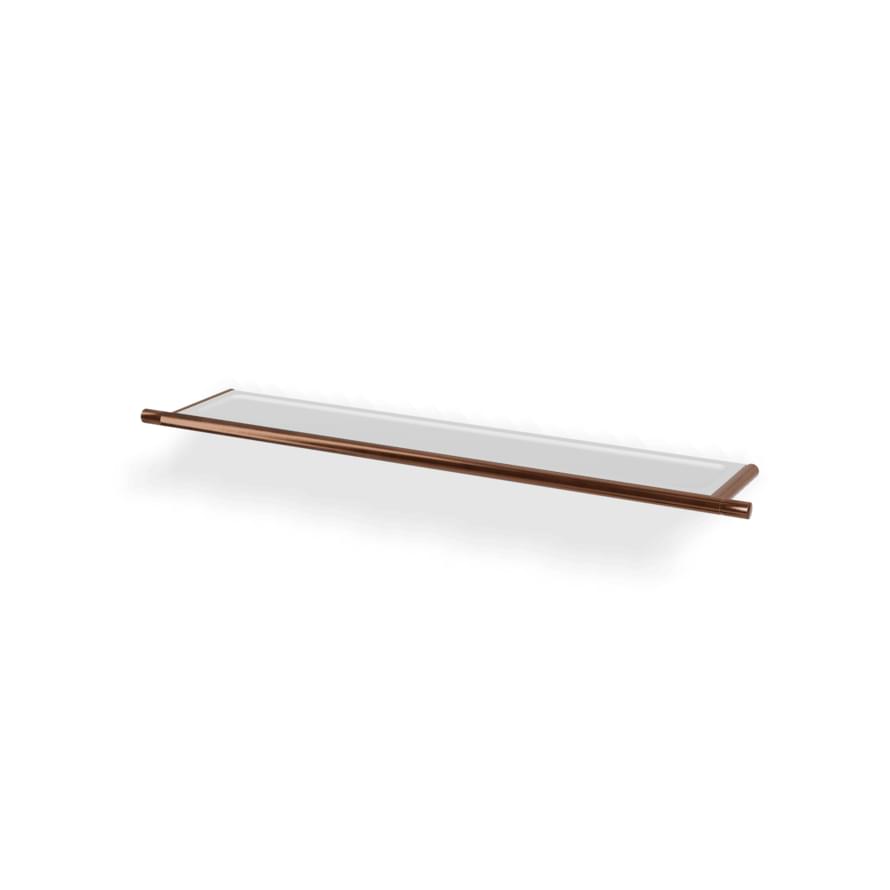 Плитка Treemme 22mm Полка 51 см бронза  поверхность брашированная