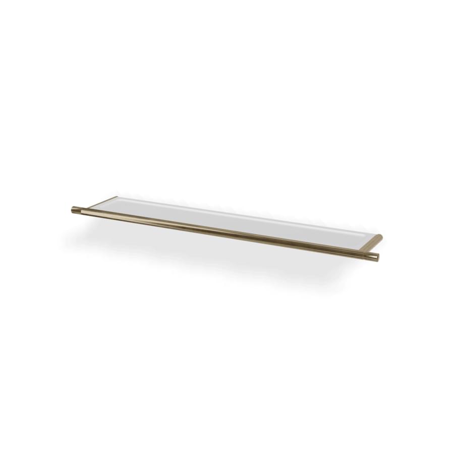 Плитка Treemme 22mm Полка 51 см золото брашированное  поверхность брашированная