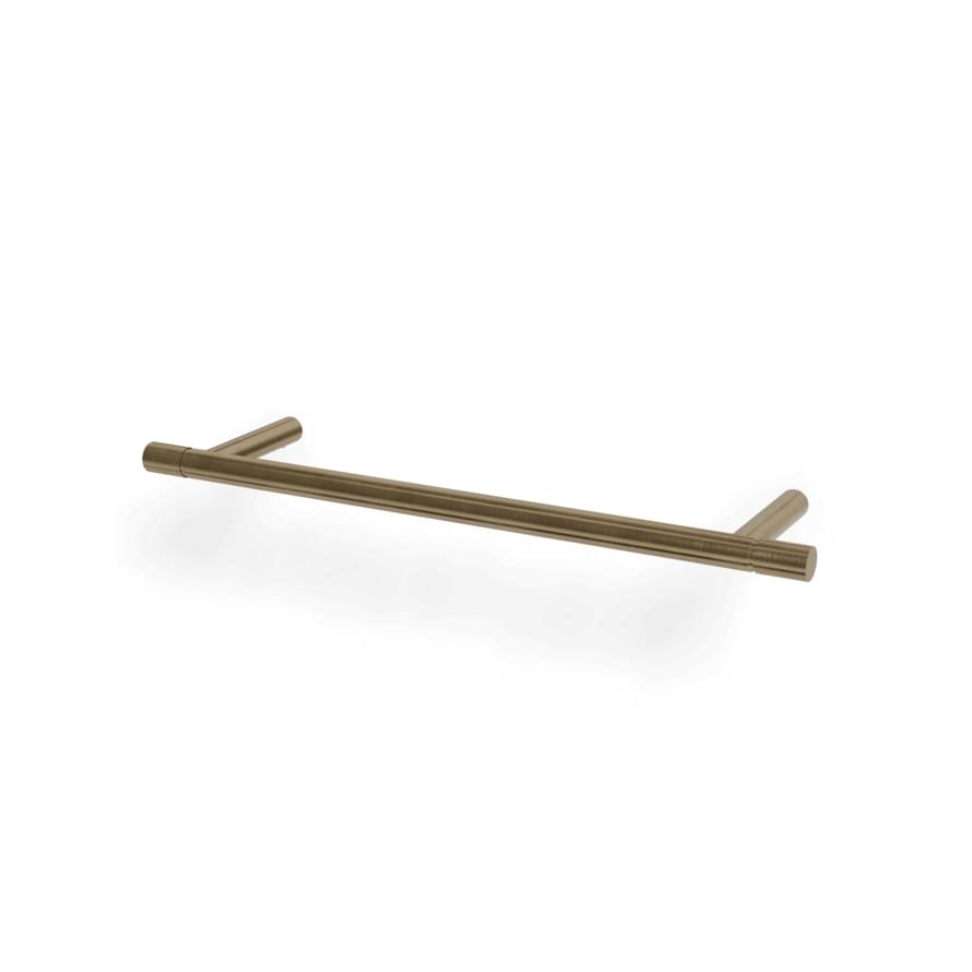Плитка Treemme 22mm Полотенцедержатель 30 см 22mm золото брашированное  поверхность брашированная
