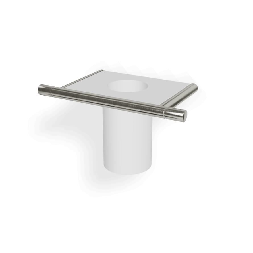Плитка Treemme 22mm Стакан 22mm нержавеющая сталь  поверхность брашированная