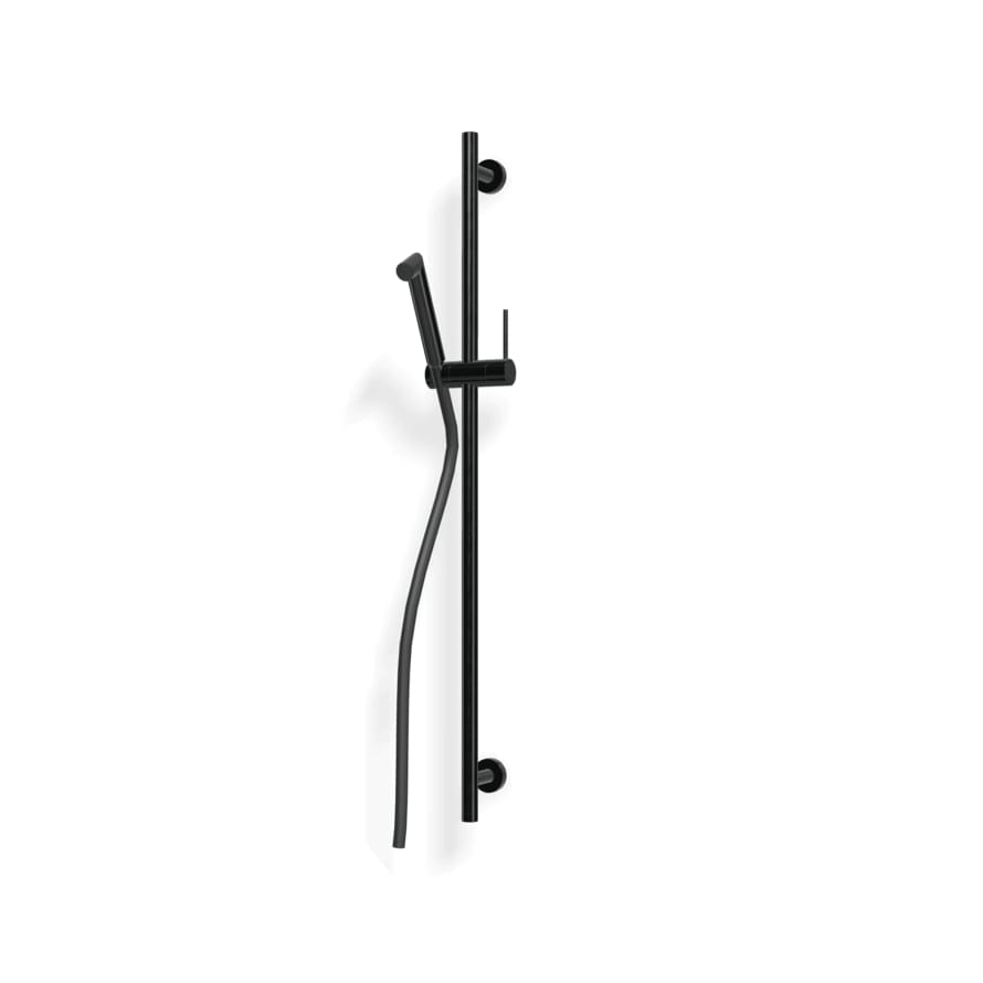Плитка Treemme 28mm Душевой комплект со штангой 28MM 220 мм оружейный металл  поверхность брашированная