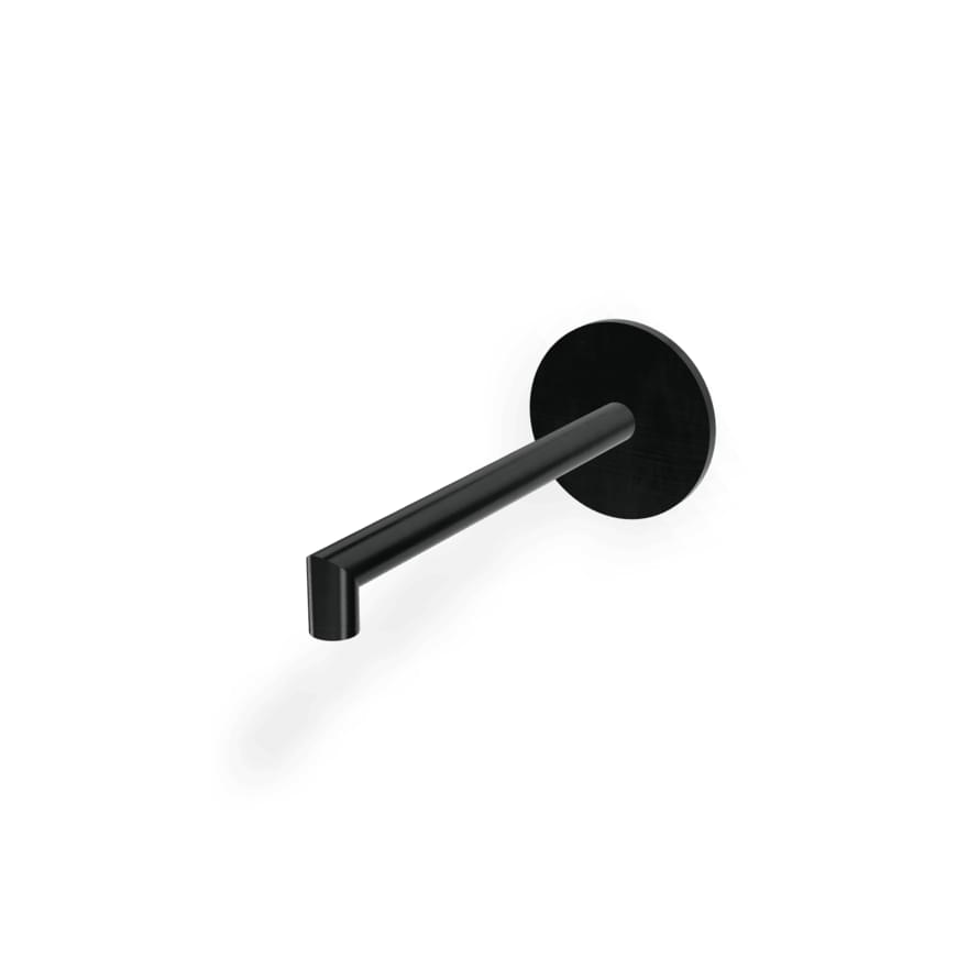 Плитка Treemme 28mm Излив для раковины настенный 28MM 180 мм оружейный металл  поверхность брашированная
