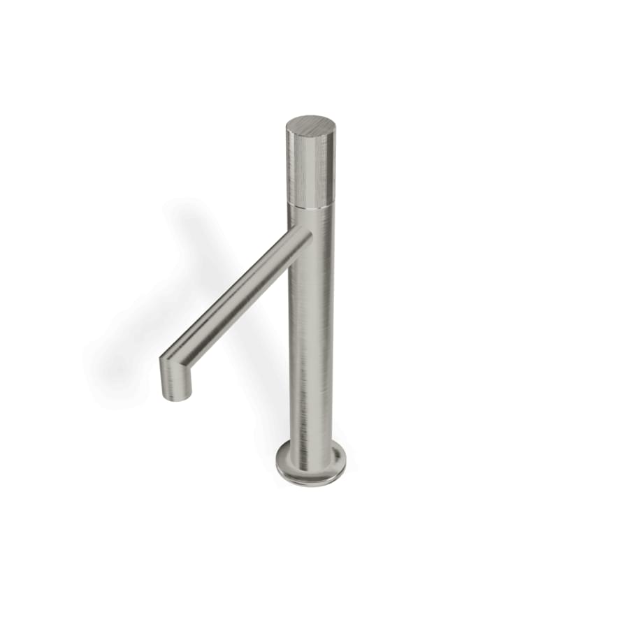 Плитка Treemme 28mm Смеситель 28MM для раковины 169 мм нержавеющая сталь брашированная  поверхность брашированная