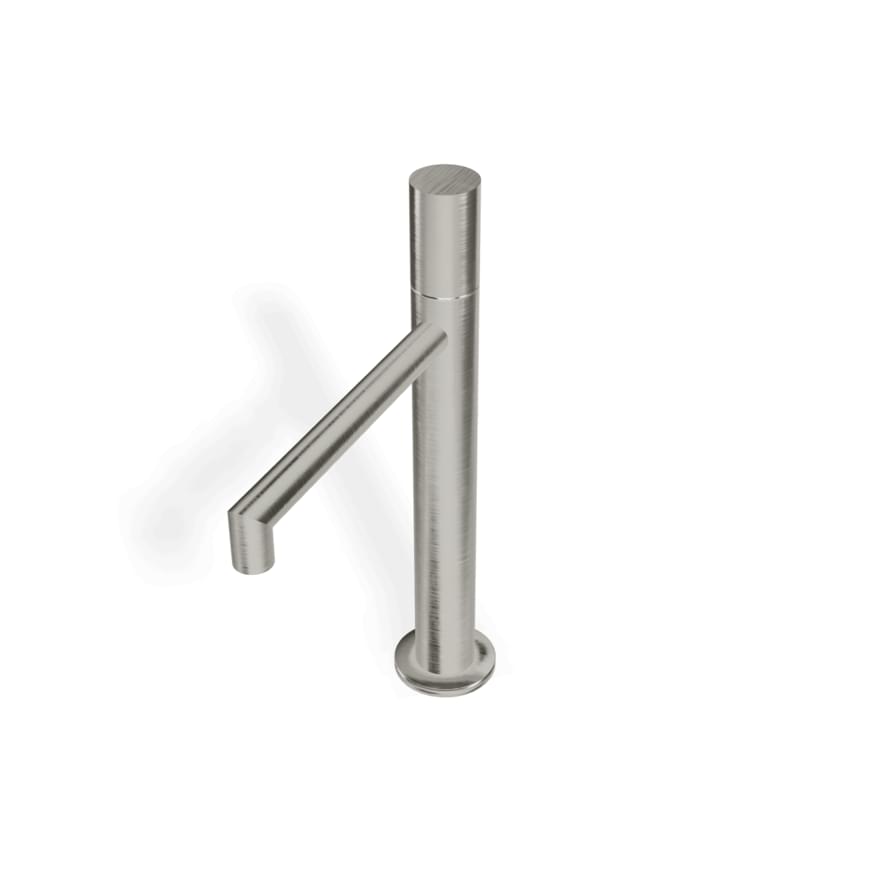 Плитка Treemme 28mm Смеситель для раковины 28MM 169 мм нержавеющая сталь брашированная  поверхность брашированная