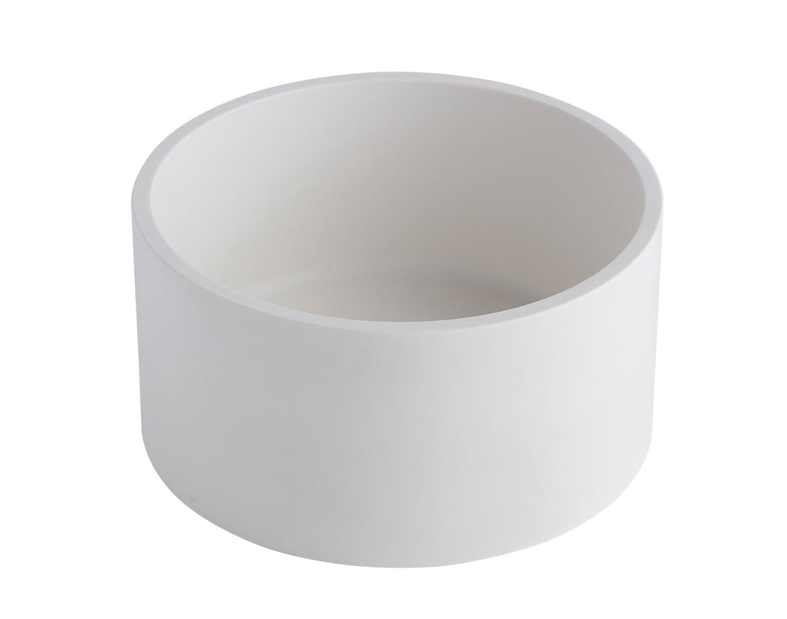 Плитка Treemme 40mm Полка для мочалки 40mm настенного монтажа белый матовый  поверхность матовая