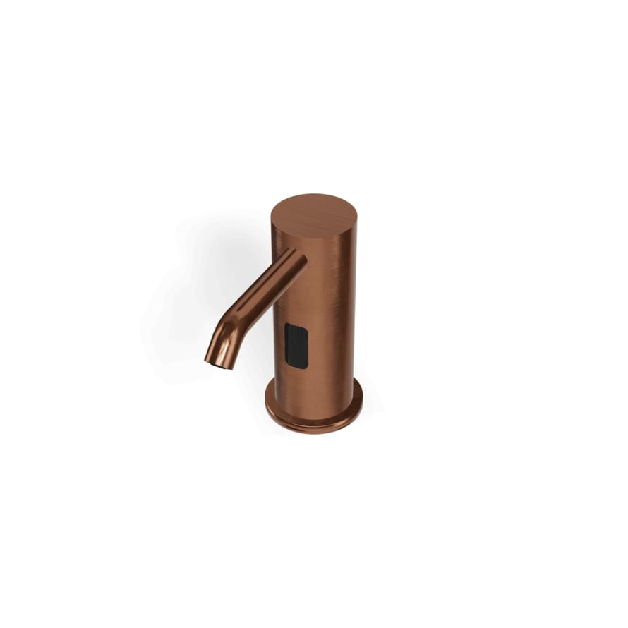 Плитка Treemme 40mm Электронный дозатор жидкого мыла 40mm бронза PVD  поверхность брашированная