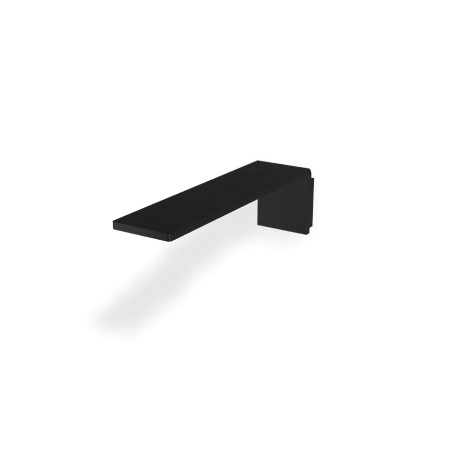 Плитка Treemme 5mm Излив для ванны настенный 5mm 170 мм оружейный металл PVD  поверхность брашированная