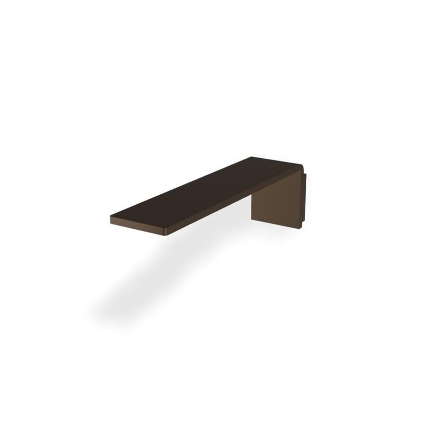 Плитка Treemme 5mm Излив для ванны настенный 5mm 170 мм шоколад  поверхность брашированная