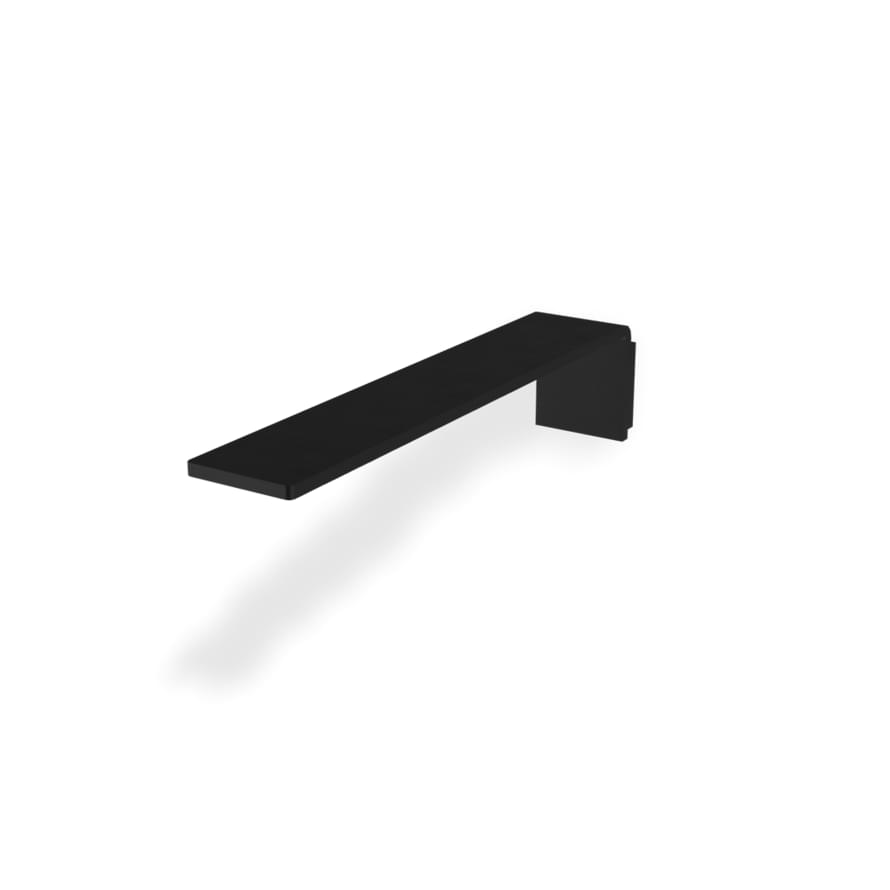 Плитка Treemme 5mm Излив для ванны настенный 5mm 230 мм оружейный металл PVD  поверхность брашированная