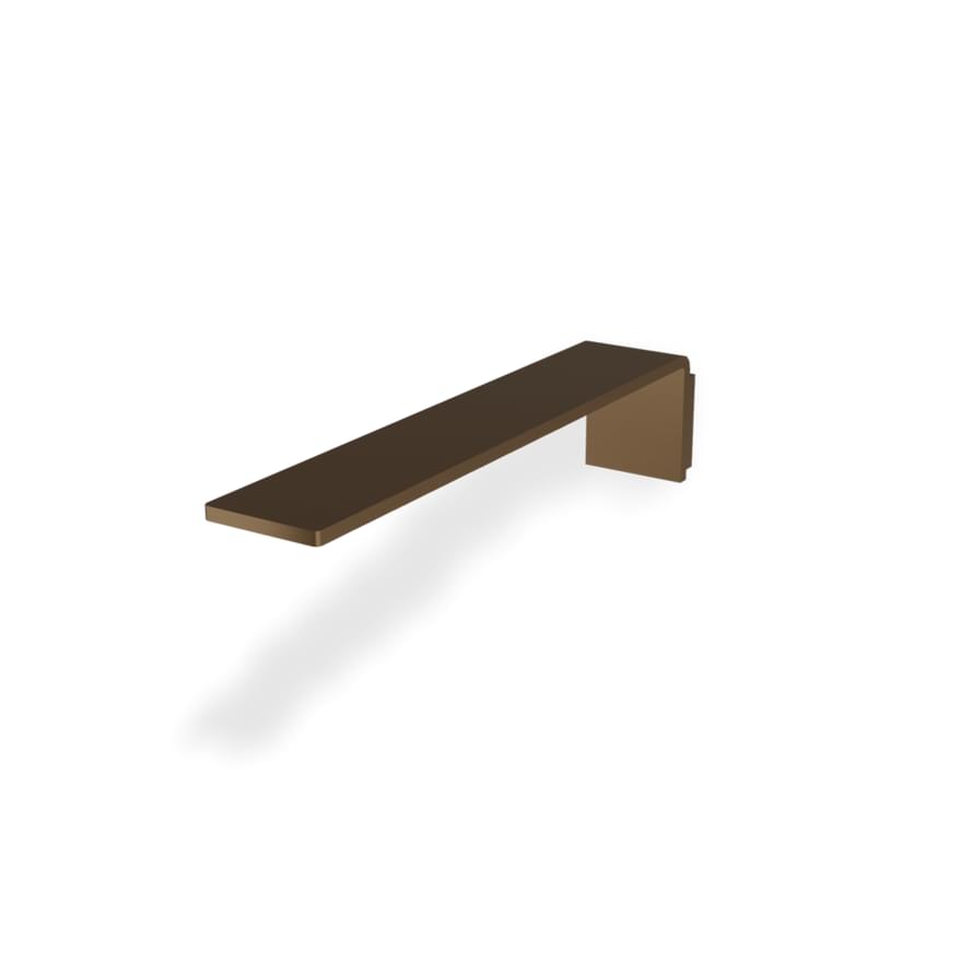 Плитка Treemme 5mm Излив для раковины настенный 5mm 230 мм светлая бронза  поверхность брашированная