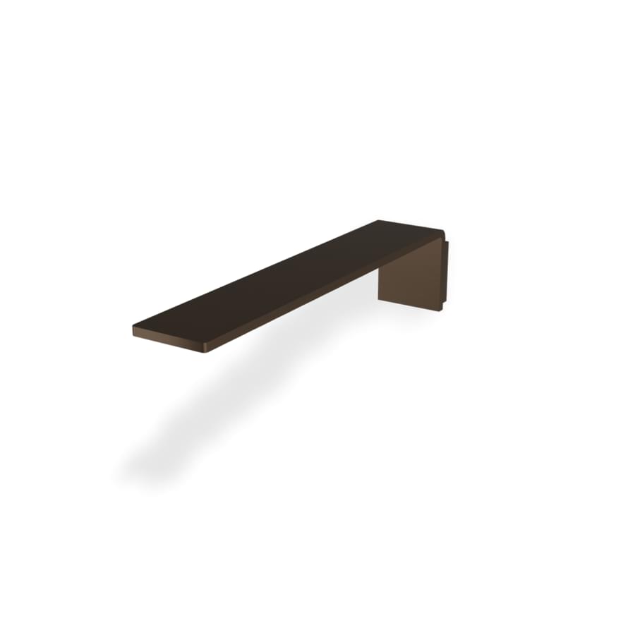Плитка Treemme 5mm Излив для раковины настенный 5mm 230 мм шоколад  поверхность брашированная