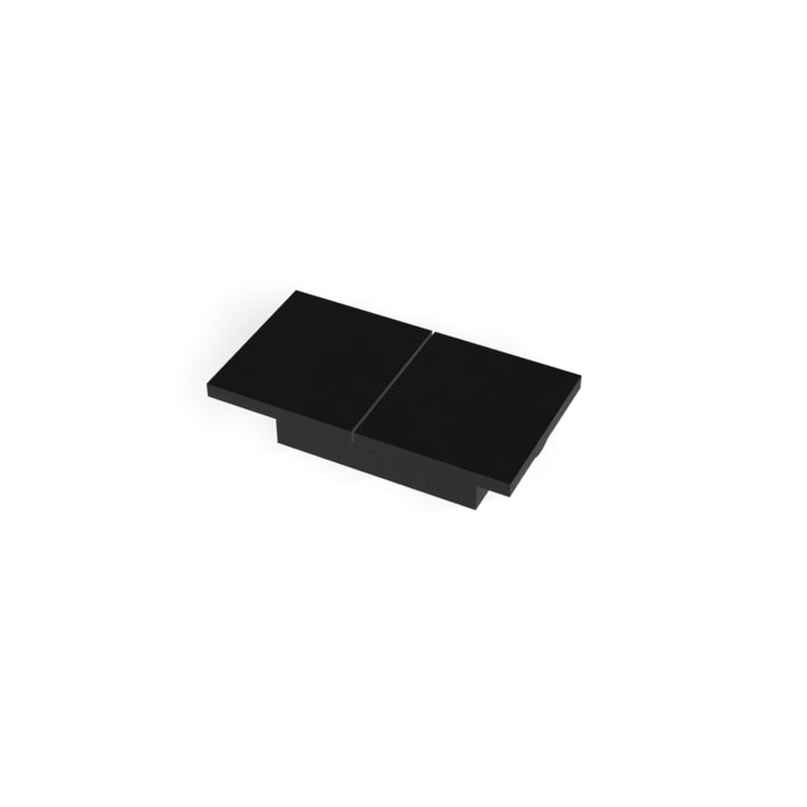 Плитка Treemme 5mm Смеситель для душа/раковины 5mm установка в столешницу оружейный металл PVD  поверхность брашированная