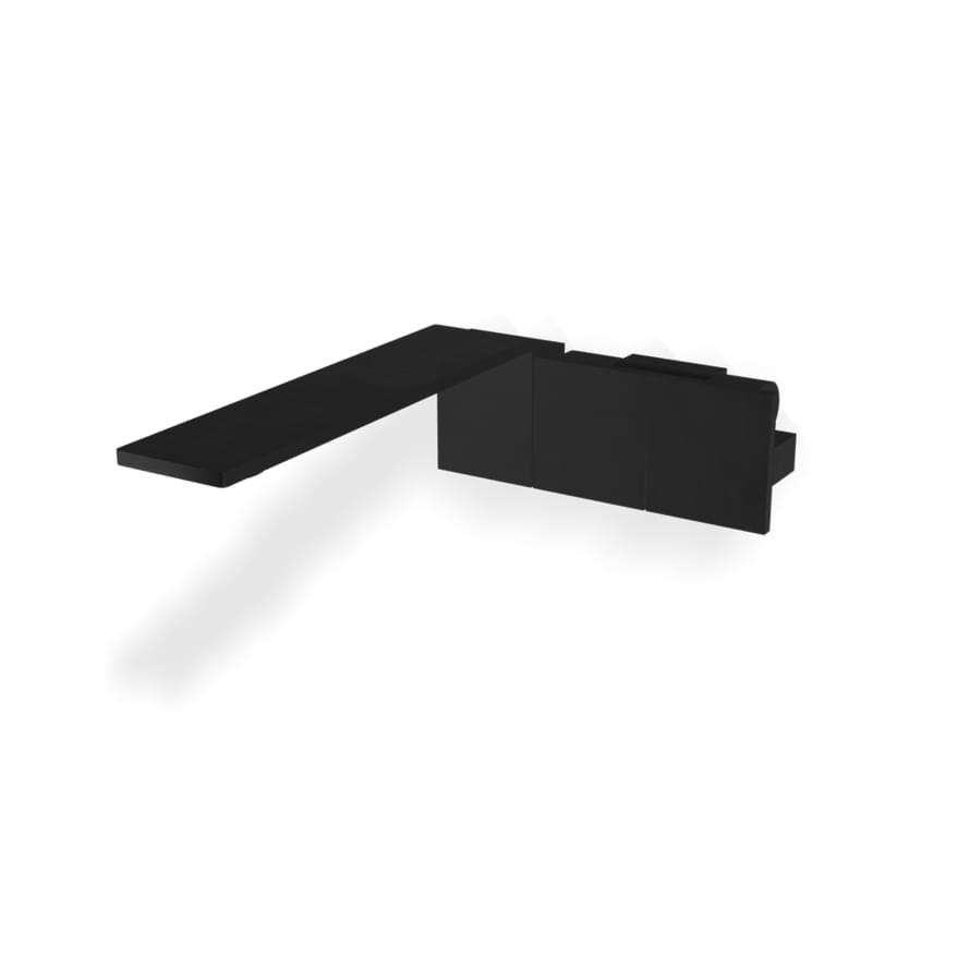 Плитка Treemme 5mm Смеситель для раковины из стены 5mm 192 мм оружейный металл PVD  поверхность брашированная