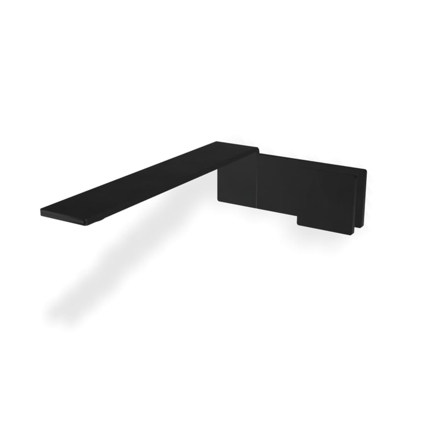 Плитка Treemme 5mm Смеситель для раковины из стены 5mm 230 мм. оружейный металл PVD  поверхность брашированная