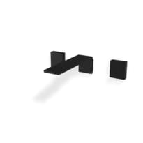 Плитка Treemme 5mm Смеситель для раковины из стены 5mm на 3 отверстия оружейный металл PVD поверхность брашированная