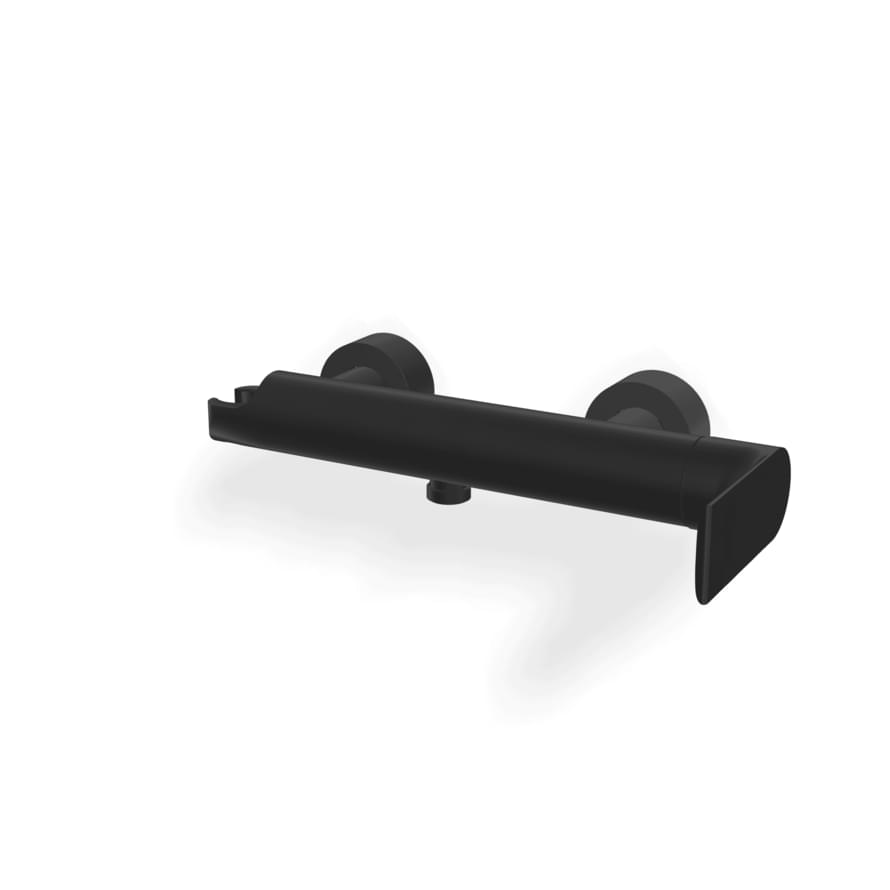 Плитка Treemme Bamboo Смеситель для душа Bamboo черный матовый  поверхность матовая