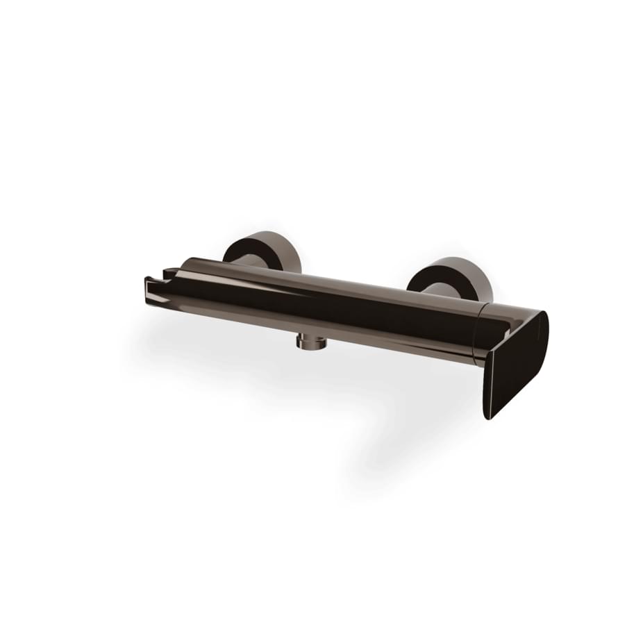 Плитка Treemme Bamboo Смеситель для душа Bamboo черный хром полированный  поверхность полированная