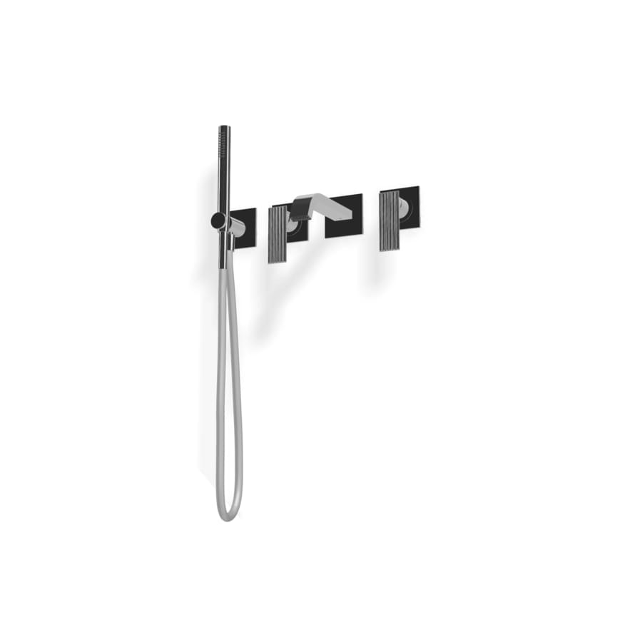 Плитка Treemme Ios Внешняя часть смесителя для ванны/душа IOS раздельный хром  поверхность глянец