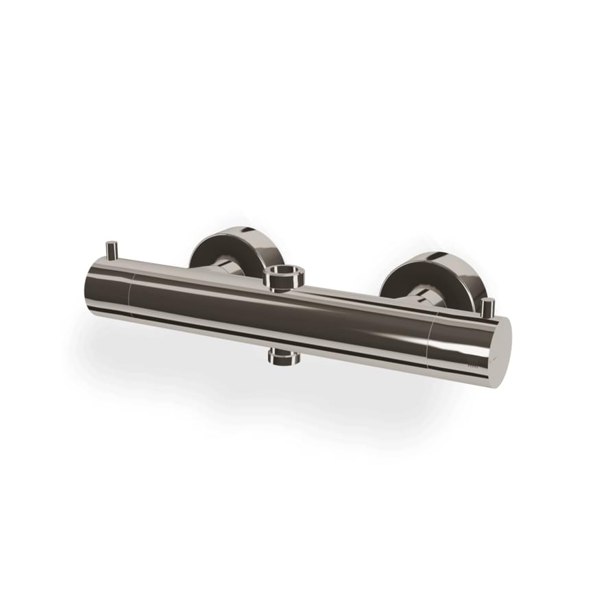 Плитка Treemme Up Plus Смеситель для душа UP+ термостатический 3/4” - 1/2” никель полированный  поверхность полированная