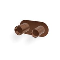 Плитка Treemme Watertube Внешняя часть смесителя для душа Watertube на 2 потребителя. бронза PVD поверхность брашированная